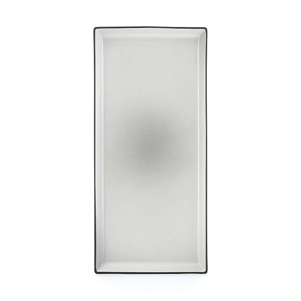 Блюдо прямоугольное Equinoxe Pepper 32,5х15 см, материал фарфор, цвет серый, Revol, Франция, 649567 - изобр. 7