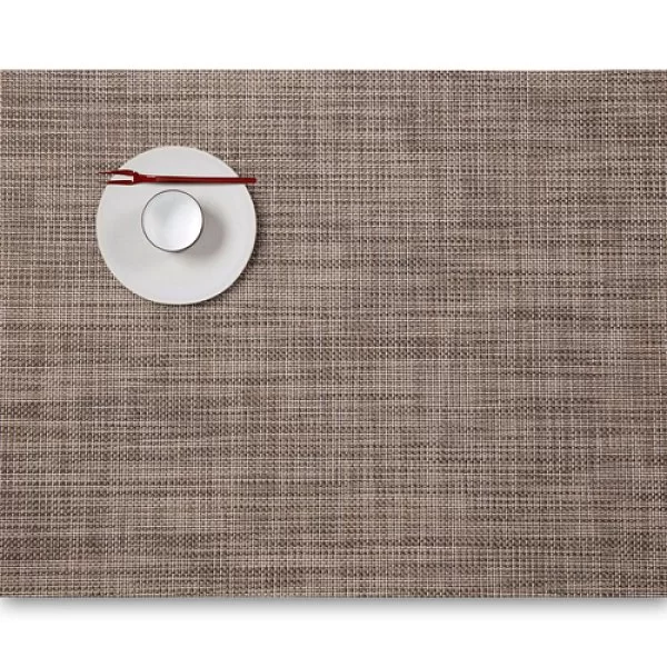 Салфетка подстановочная Mini Basketweave, 36x48см, графит, Chilewich, 0025-MNBK-SPST - изобр. 7