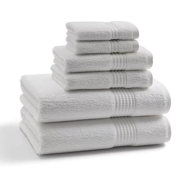 Полотенце для рук Long Twist White, 46х71см, Kassatex, LFO-110-W - изобр. 7