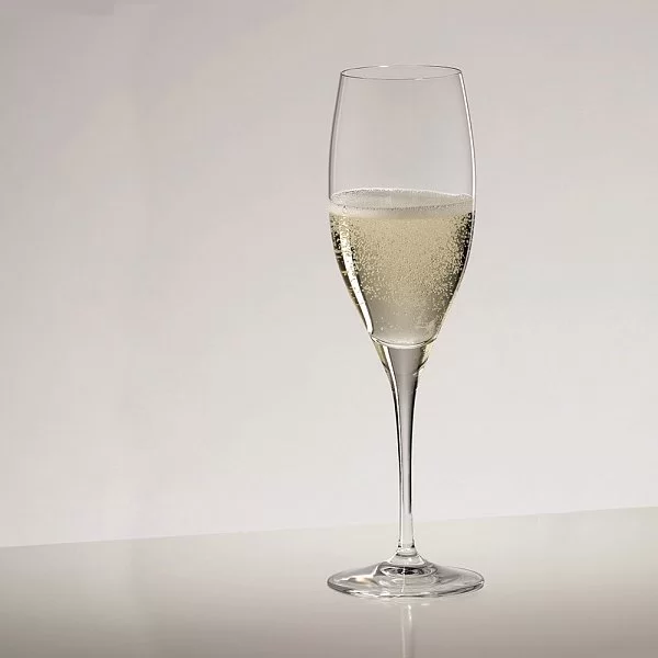 Набор бокалов для шампанского Cuvee Prestige 230 мл, хрусталь, 2 шт, Vinum, Riedel, 6416/48 - изобр. 8