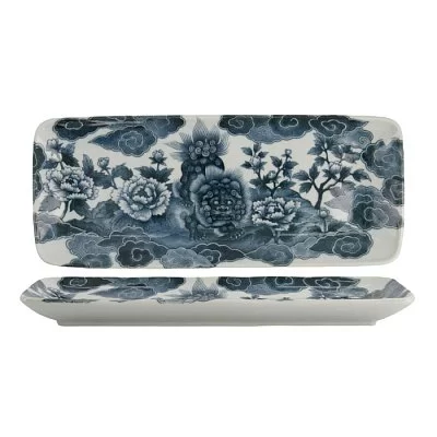 Блюдо для овощей с крышкой Vera Wang Grosgrain 30x20x12 см, 1400 мл, материал фарфор, цвет белый, Wedgwood, Великобритания, 50116405601 - изобр. 28