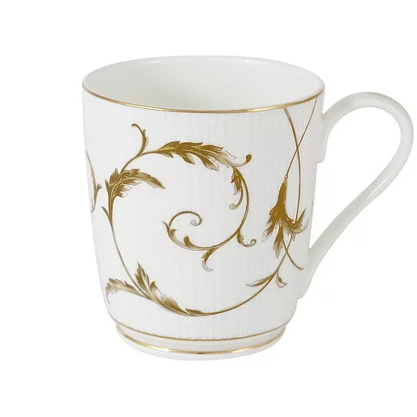 Кружка "Элегия Голд" 300 мл, фарфор, Anna Lafarg Emily, AL-M1928_M-E9 - изобр. 7