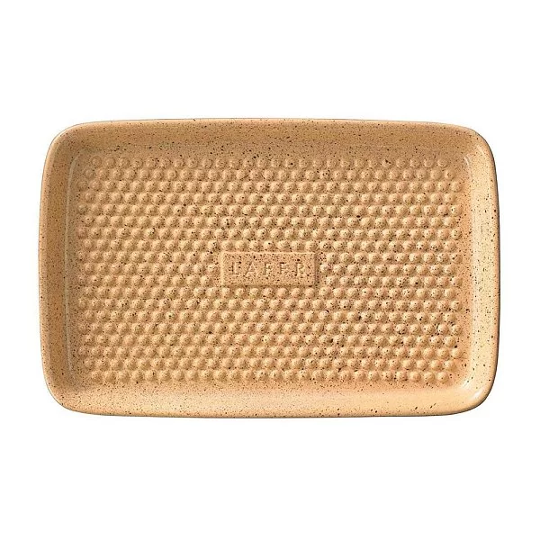 Планча Lafer BBQ с рифленой поверхностью для гриля 34х23х3,1 см, глина, внешнее огнеупорное покрытие, Roemertopf, Германия, 03806 - изобр. 8