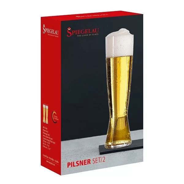 Набор бокалов для пива Pilsner 430 мл, 2 шт, хрустальное стекло, Spiegelau, 4991680 - изобр. 10