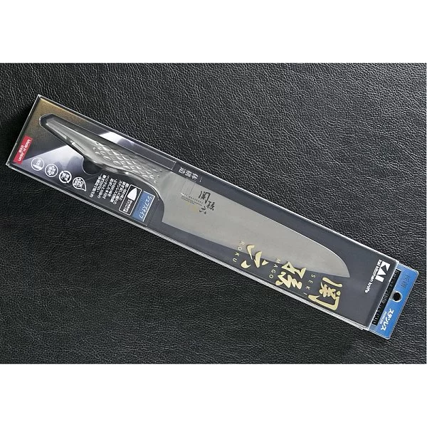 Нож кухонный поварской Gyuto, длина лезвия 18 см, сталь DSR1K6, Kai, Япония, KAI-AB-5158 - изобр. 12