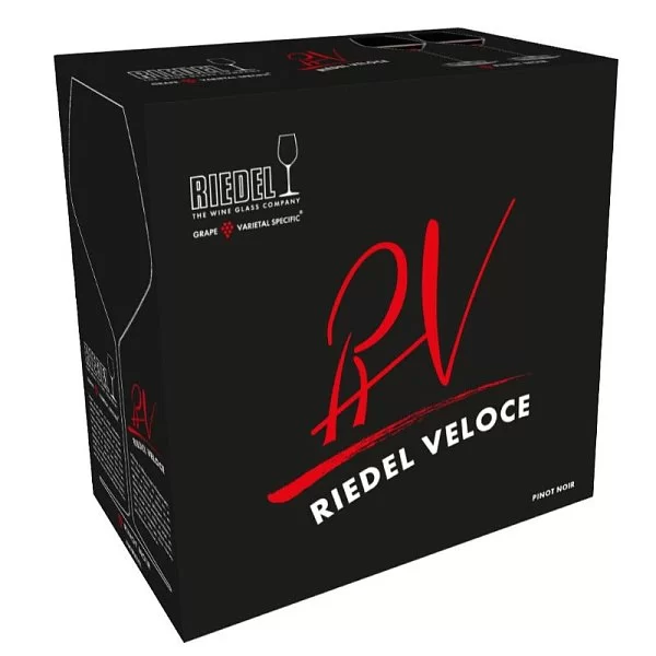 Набор из 2 бокалов для красного вина Veloce Pinot Noir, объем 770 мл, хрусталь, Riedel, Австрия, 6330/07 - изобр. 9