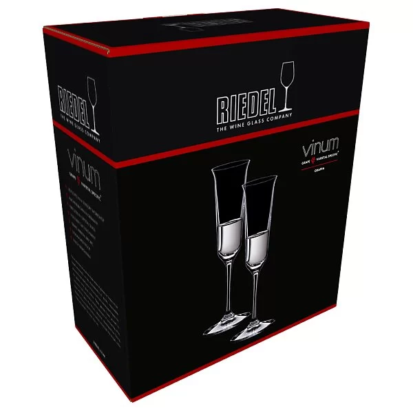 Набор бокалов для граппы Grappa 90 мл, хрусталь, 2 шт, Vinum, Riedel, 6416/70 - изобр. 9