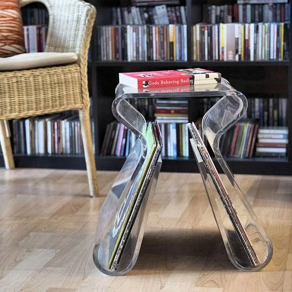 Столик журнальный Magino, высота 41 см, акрил, Umbra, Канада, 322720-165 - изобр. 8