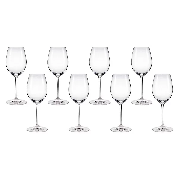 Набор бокалов для белого вина Chablis 350 мл, хрусталь, 8 шт, Vinum, Riedel, 7416/05 - изобр. 7