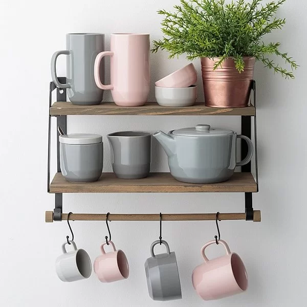 Чашка для каппучино Cafe Concept, объем 400 мл, материал каменная керамика, цвет серый, Typhoon, Великобритания, 1401.830V - изобр. 9