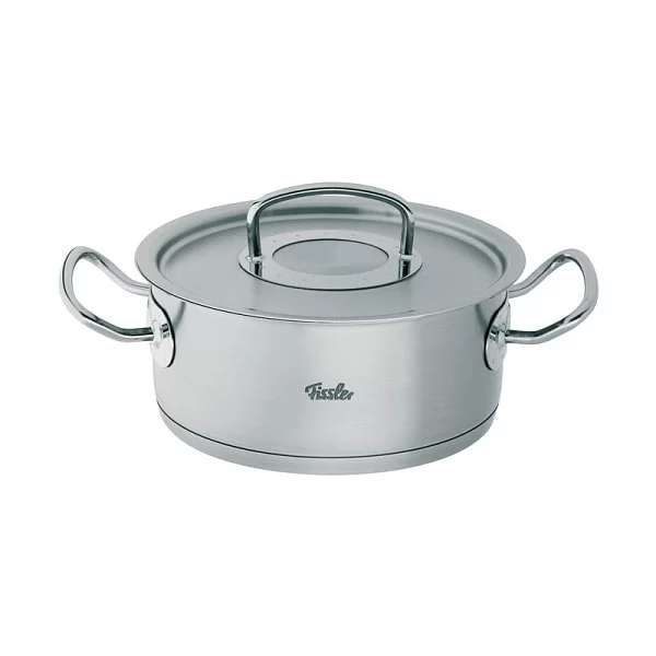 Кастрюля с крышкой из нержавеющей стали Original Pro 4,6 л диаметр 24 см, Fissler, Германия, 8413324 - изобр. 7