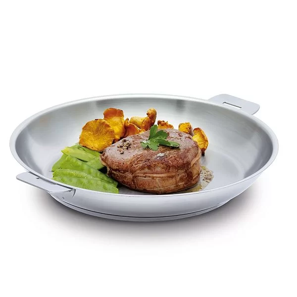 Сковорода Casteline 26 см, нержавеющая сталь 18/10, зеркальная полировка, Cristel, Франция, P26QMP - изобр. 8