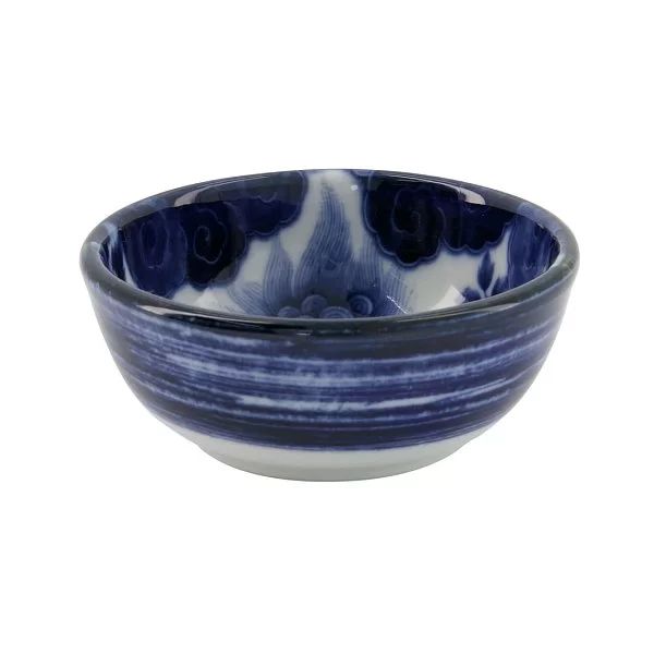 Пиала Lion Peony 9 см, объем 95 мл, синий декор, фарфор, Tokyo Design, 18753 - изобр. 7