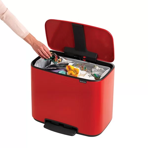 Мусорный бак c педалью Pedal Bin Bo, 36л, пламенно-красный, Brabantia, 121401 - изобр. 16
