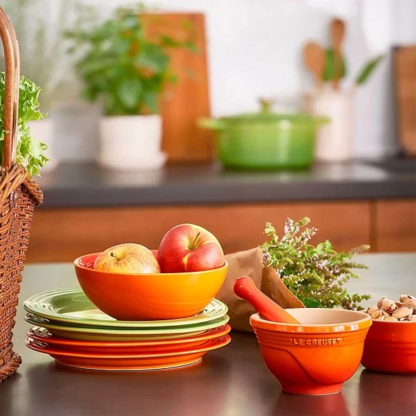 Ступка с пестиком 300 мл, материал керамика, цвет лазурь, Le Creuset, Франция, 91003400642000 - изобр. 10