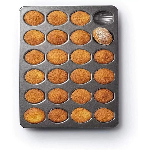 Форма для выпечки печенья "мини мадлен", углеродистая сталь, Kitchen Craft, Великобритания, KCMCHB92 - изобр. 9