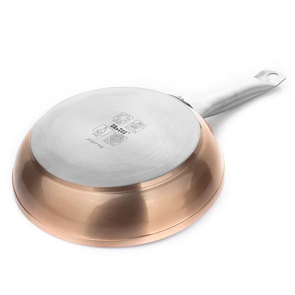Сковорода антипригарная Natura Copper 20 см материал алюминий, высота 4,2 см, Ibili, Испания, 495020 - изобр. 11