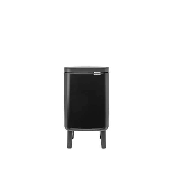 Мусорный бак Bo Hi 4 л, 36x20x17 см, нержавеющая сталь, цвет черный матовый, Brabantia, Бельгия, 227028 - изобр. 7