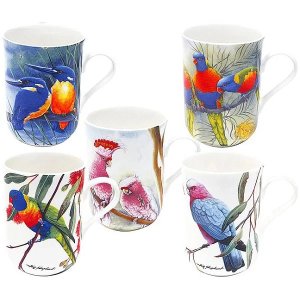 Кружка "Птенцы Радужного Лори" в подарочной упаковке 300 мл, фарфор, Maxwell & Williams , MW637-PBD150 - изобр. 8