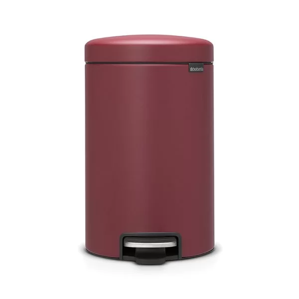 Мусорный бак с педалью NewIcon, 12л, минерально-бордовый, Brabantia, 115820 - изобр. 7