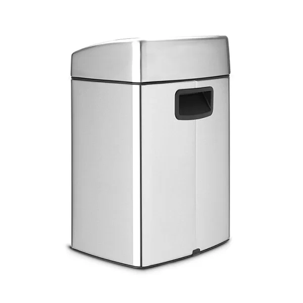 Мусорный бак Touch Bin 10л, матовая сталь, Brabantia, 477225 - изобр. 10