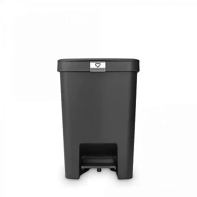 Мусорный бак с педалью NewIcon, 12л, белый, Brabantia, 111969 - изобр. 43