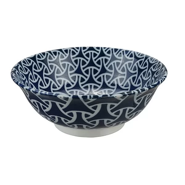 Чаша Mixed Bowls 21 см фарфор, цвет черно-белый, Tokyo Design, Япония, 16896 - изобр. 7