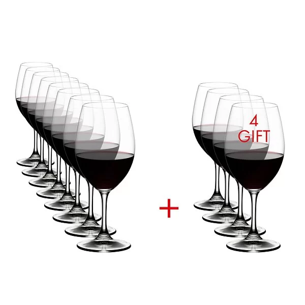 Набор бокалов для красного вина Red Wine 350 мл, хрусталь, 12 шт, Ouverture, Riedel, 7408/00 - изобр. 9