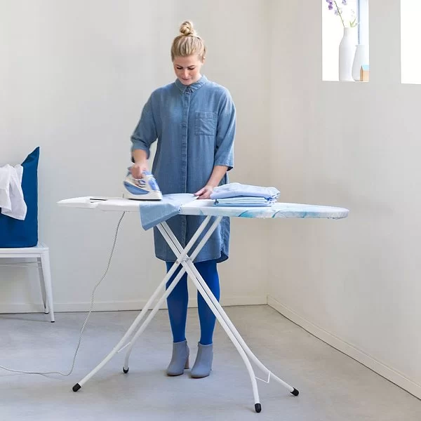 Гладильная доска 124x45 см, декор чехла "Цветок хлопка", Brabantia, Бельгия, 111402 - изобр. 10