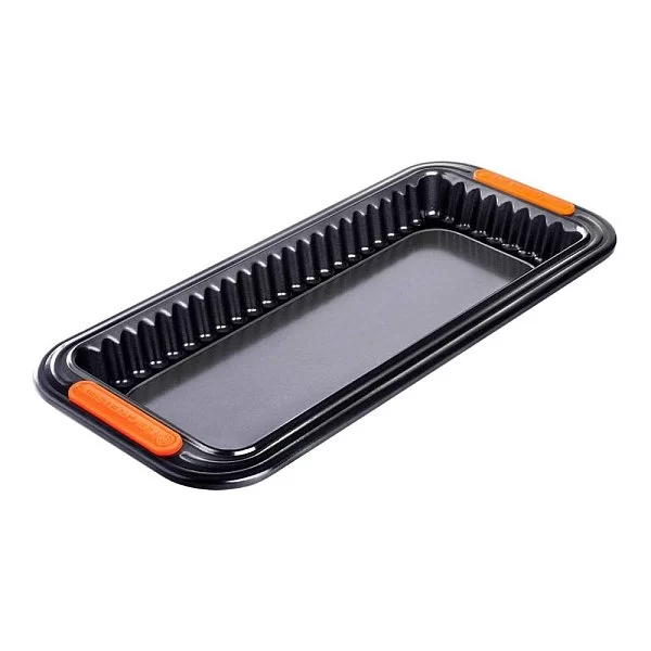 Форма для выпечки 33 х 13 см с рифлеными бортами, алюминий с антипригарным покрытием, Le Creuset, Франция, 94103229001100 - изобр. 7