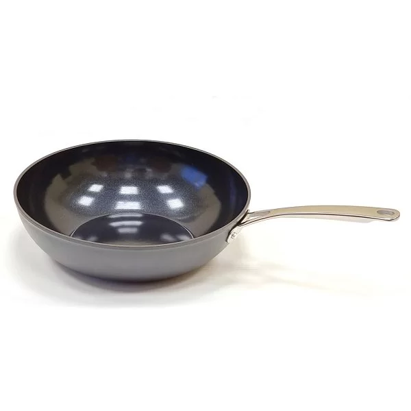 Сковорода вок с антипригарным покрытием Chrome Ceramic, диаметр 24 см, алюминий, Brabantia, 30004336 - изобр. 7