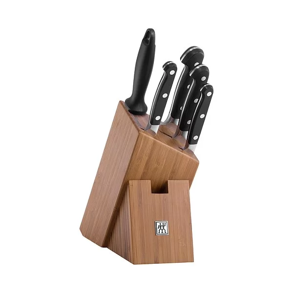 Набор кухонных ножей на подставке Zwilling Pro 6 предметов, кованая сталь с криозакалкой Friodur®, Zwilling J.A. Henckels, 38436-000 - изобр. 7