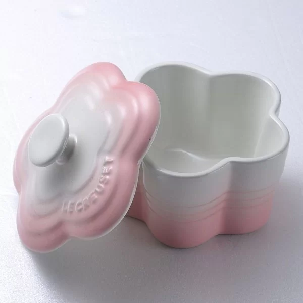 Рамекин с крышкой "Цветок" 200 мл, материал керамика, цвет розовый, Le Creuset, Франция, 91016700231000 - изобр. 9