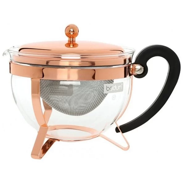Чайник заварочный Chambord, 1,3л, стекло, Bodum, 11656-17 - изобр. 8