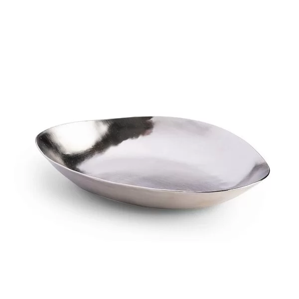 Мыльница Nile Silver 15х10х2 см, латунь, Kassatex, США, ANL-SD-SLV - изобр. 7
