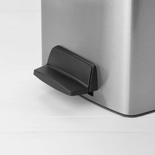 Мусорный бак эргономичный Pedal Bin, 25л, матовая сталь, Brabantia, 369407 - изобр. 16