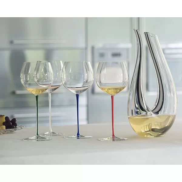 Декантер Amadeo Fatto a Mano с оптическим эффектом 1,5 л, хрусталь, Riedel, 1756/00 - изобр. 10