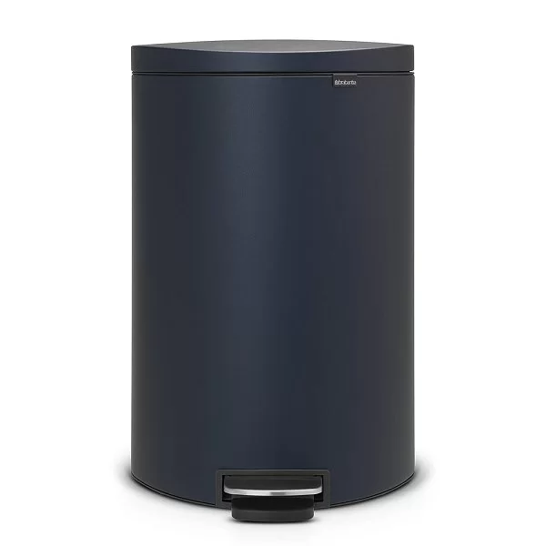Мусорный бак эргономичный FlatBack+, 40л, минерально-синий, Brabantia, 103889 - изобр. 7