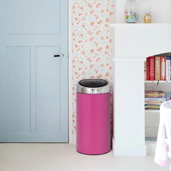 Мусорный бак TOUCH BIN 45 л цвет розовый, материал нержавеющая сталь, Brabantia, 481963 - изобр. 11