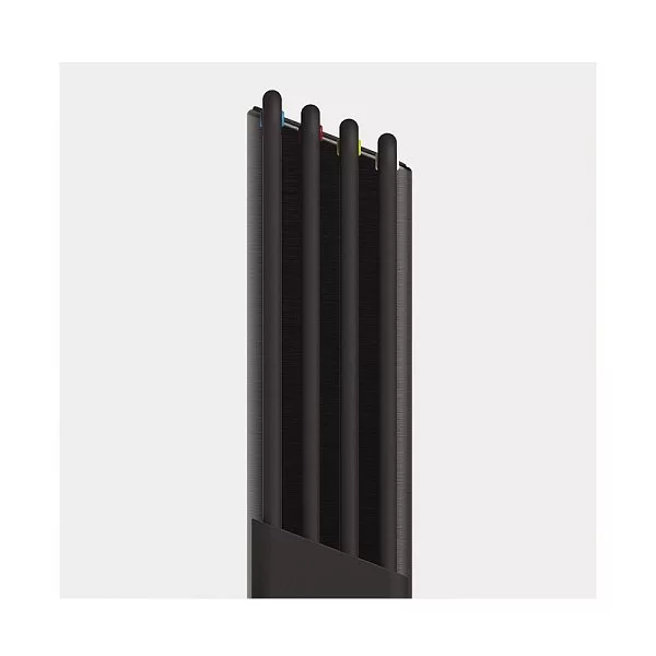 Набор из 4-х разделочных досок Folio Steel 35,6х26,3х7,3 см, пластик + нержавеющая сталь, цвет черный, Joseph Joseph, Великобритания, 60171 - изобр. 13