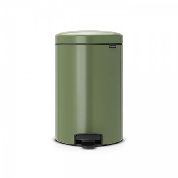 Мусорный бак с педалью NewIcon, 20л, зеленый мох, Brabantia, 113925 - изобр. 7