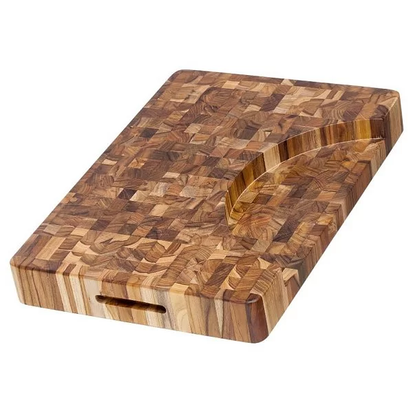 Доска разделочная торцевая Butcher Block 51x36x6,4 см, древесина тика, Teakhaus, США, TH601 - изобр. 8