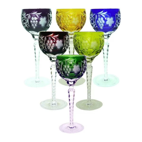 Фужер хрустальный для красного вина Grape 230 мл, цвет синий, Ajka Crystal, Венгрия, 1/cobaltblue/64572/51380/48359 - изобр. 8