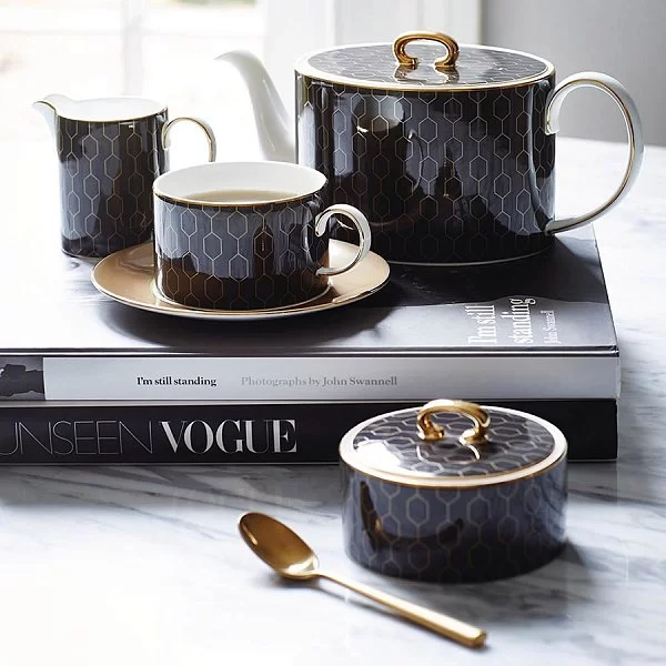 Чайник заварочный Arris 12x12 см, 1000 мл, материал фарфор, цвет черный, Wedgwood, Великобритания, 40007556 - изобр. 8