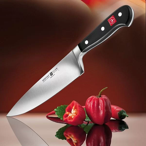 Нож поварской шеф Classic, 16см, Wusthof, 4582/16 - изобр. 12