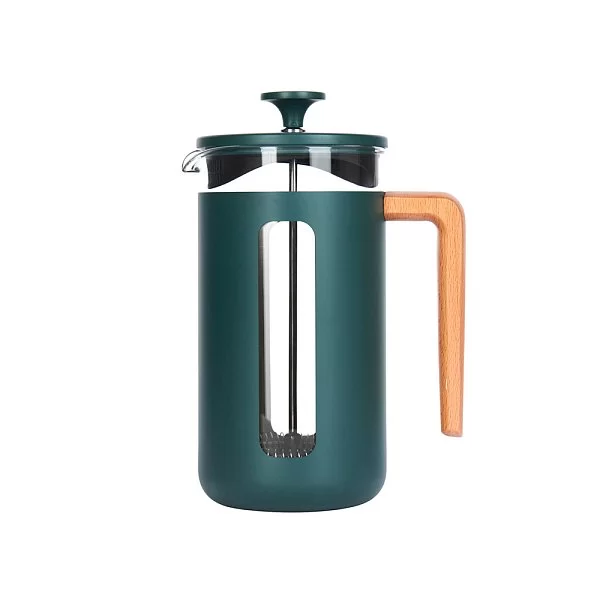 Кофейник френч-пресс La Cafetiere 1 л, зеленый, сталь+стекло, Kitchen Craft, Великобритания, LCPISA8CPGRNW - изобр. 7