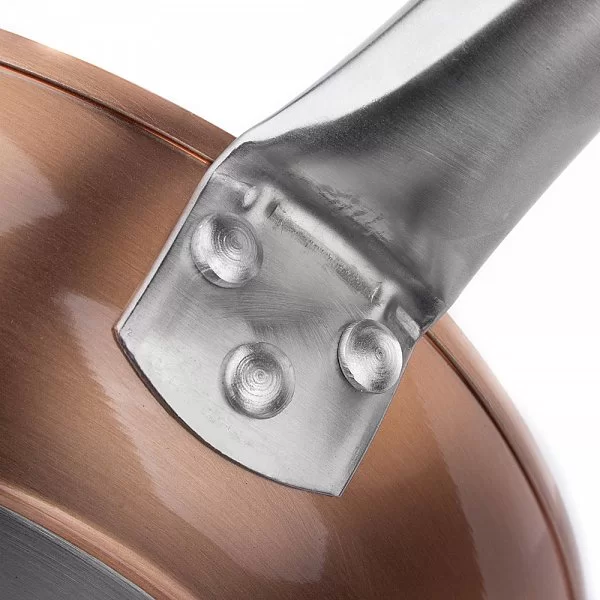 Сковорода антипригарная Natura Copper 24 см материал алюминий, высота 4,7 см, Ibili, Испания, 495024 - изобр. 10