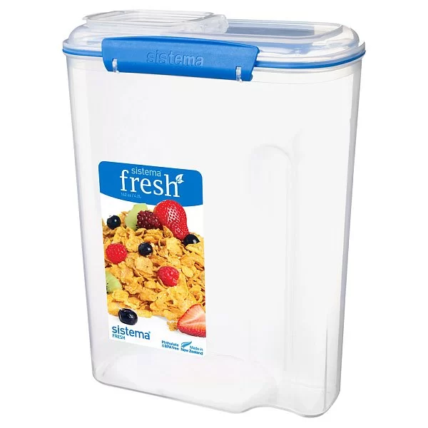 Контейнер для хлопьев FRESH 21,5х11х28,5 см, материал пластик, цвет голубой, Sistema, Новая Зеландия, SI921450 - изобр. 7