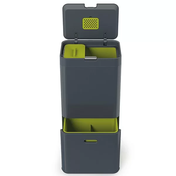Контейнер для сортировки Totem, 60 л, графит, Joseph Joseph, 30002 - изобр. 8