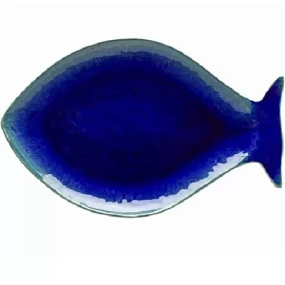 Блюдо на ножке Nova 26 см керамика, цвет бирюзовый, Costa Nova, Португалия, NOP262-02409E - изобр. 20